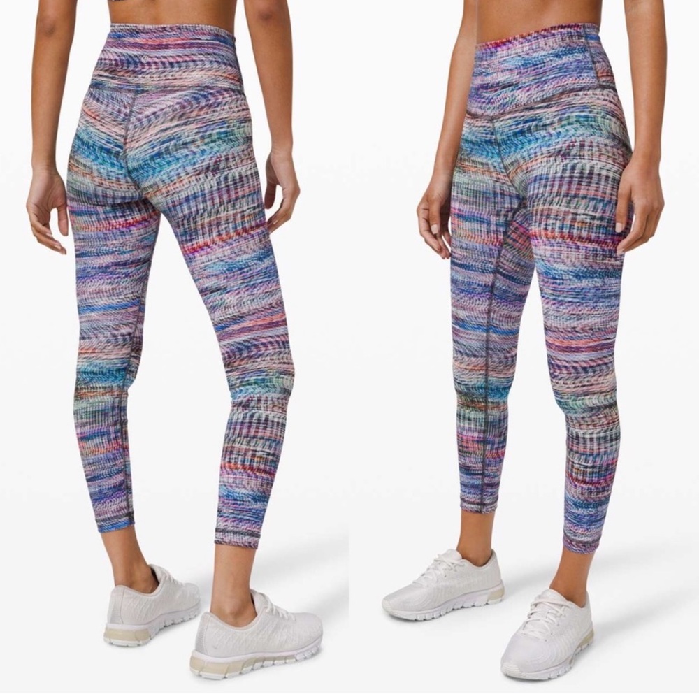 Lululemon Wunder Train High-Rise Tight
25" Digital Oasis White Multi